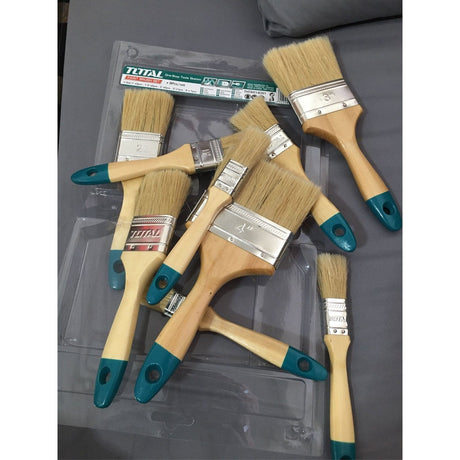 Total Paint Tools & Equipment Total 9 Pieces Paint Brush Set - THT8414091