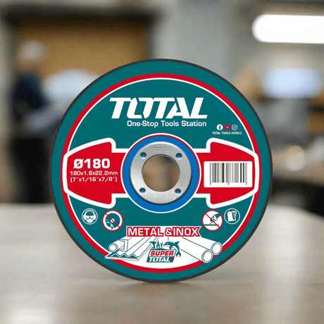Total Grinding & Cutting Wheels Total Abrasive Metal Cutting Disc 180x1.6mm - TAC2161801