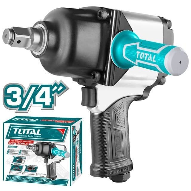 Total Impact Wrench & Driver Total Air impact wrench 3/4" - 1600Nm - TAT40342