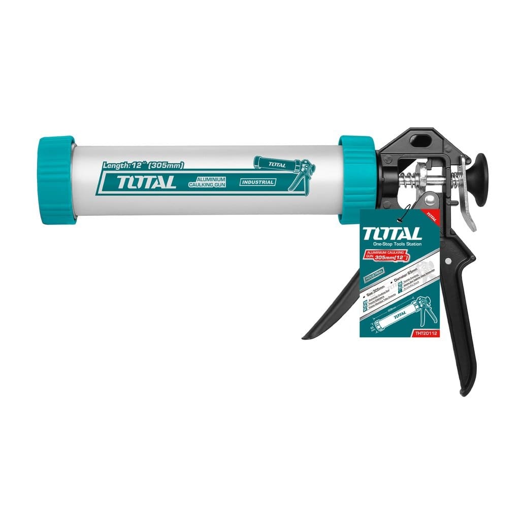 Total Caulking Gun Total Aluminum Caulking Gun 12'' - THT20112