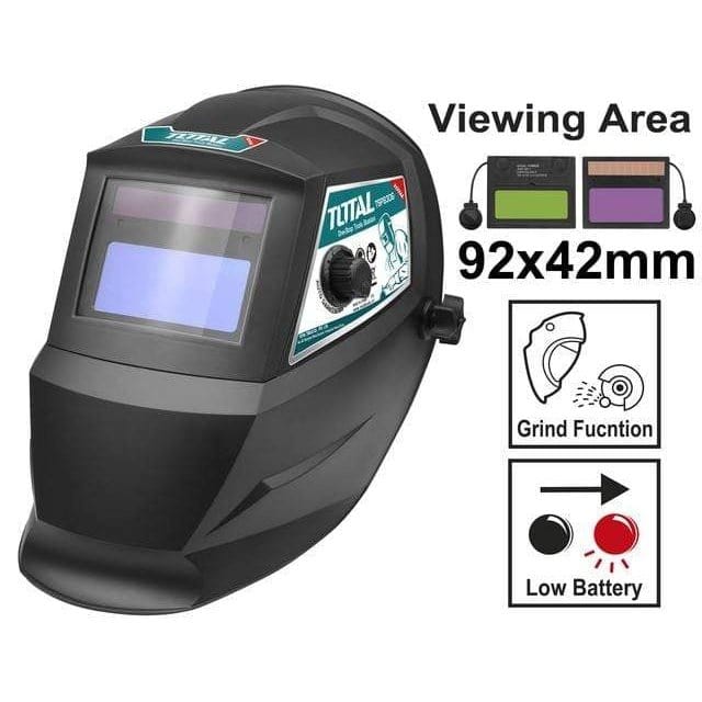 Total Safety Helmets Total Auto Darkening Welding Helmet - TSP9306