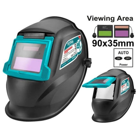 Total Safety Helmets Total Auto Darkening Welding Helmet - TSP9309