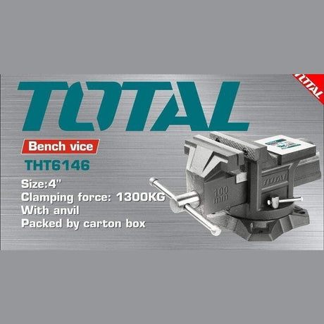 Total Bench & Stationary Tool Total Bench Vice 4'' - THT6146