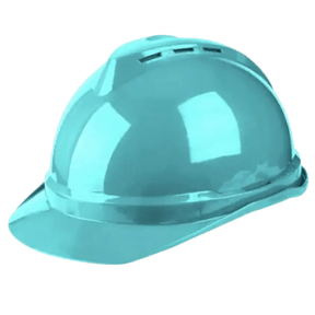 Total Safety Helmets Total Blue Safety Helmet with Ribbon Chin Strap - TSP2601