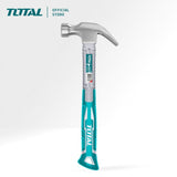 Total Hammers Mallets & Sledges Total Claw Hammer 220g with Fibreglass Handle - THTS7308