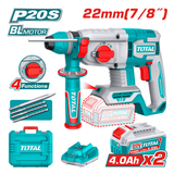 Total Drill Total Cordless Rotary Hammer 22mm - TRHLI212282