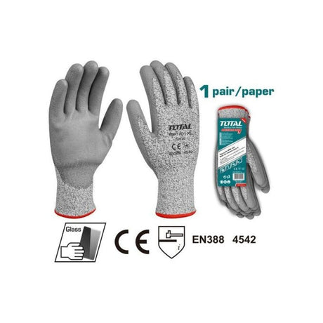 Total Work Gloves Total Cut-Resistant Gloves - TSP1702-XL