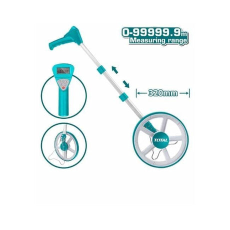 Total Marking Tools Total Digital Display Measuring Wheel - TMT19945