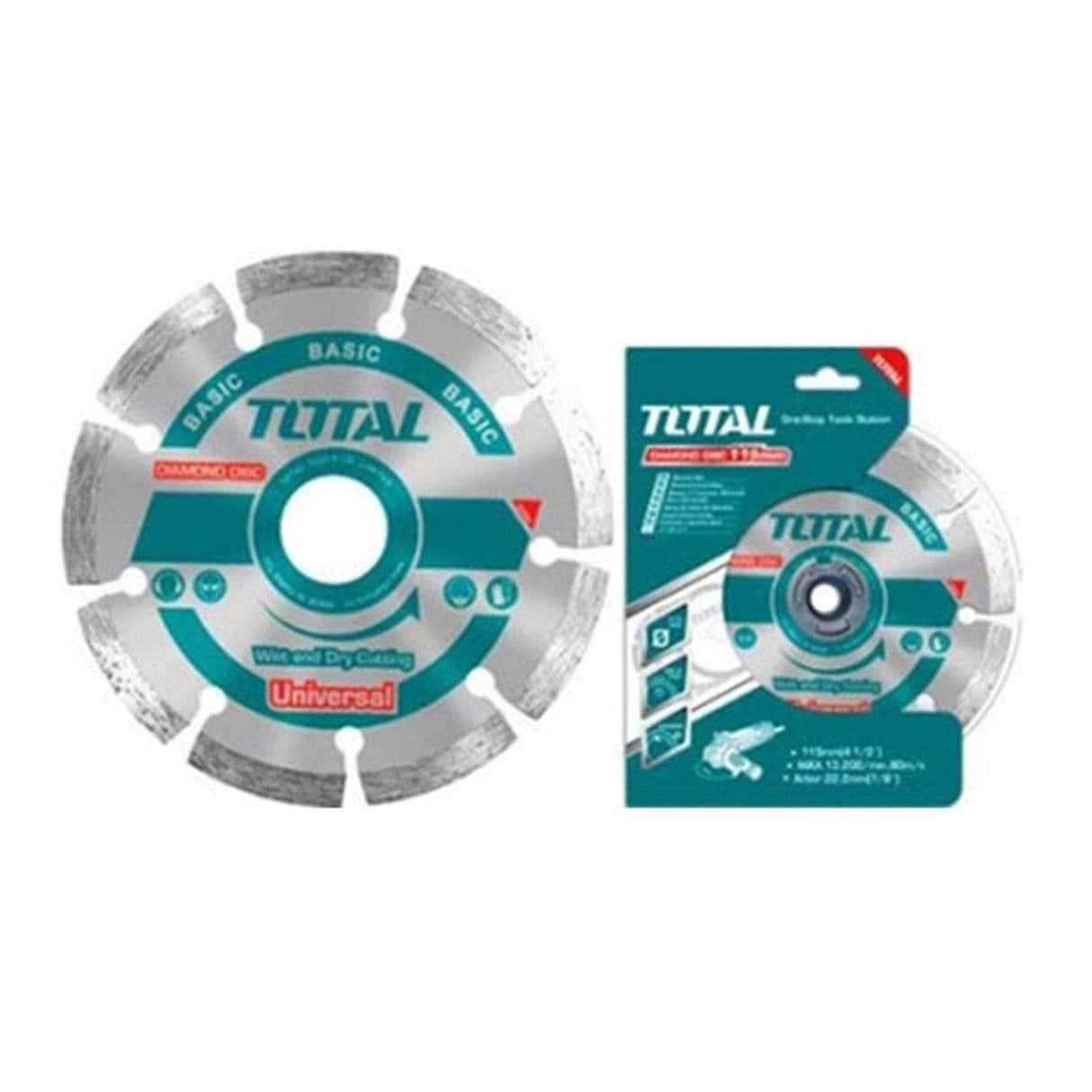 Total Grinding & Cutting Wheels Total Dry Diamond Disc 110mm - TAC2111103M