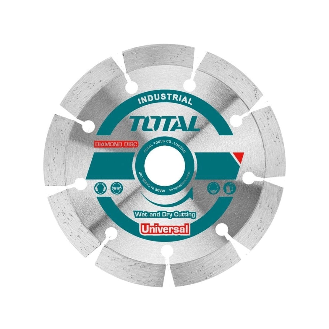 Total Grinding & Cutting Wheels Total Dry Diamond Disc 7'' - TAC2111803M