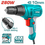 Total Drill Total Electric Drill 280W - TD502106