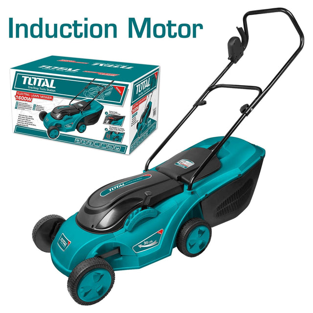 Total Lawn Mower Total Electric Lawn Mower with Induction Motor 1600W 50L - TGT616151