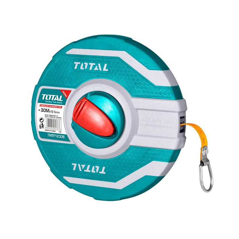 Total Tape Measure Total Fiberglass Measuring Tape 30m - TMTF13306