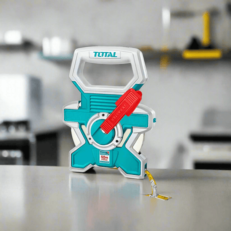 Total Tape Measure Total Fibreglass Measuring Tape 50mx15mm - TMTF18506