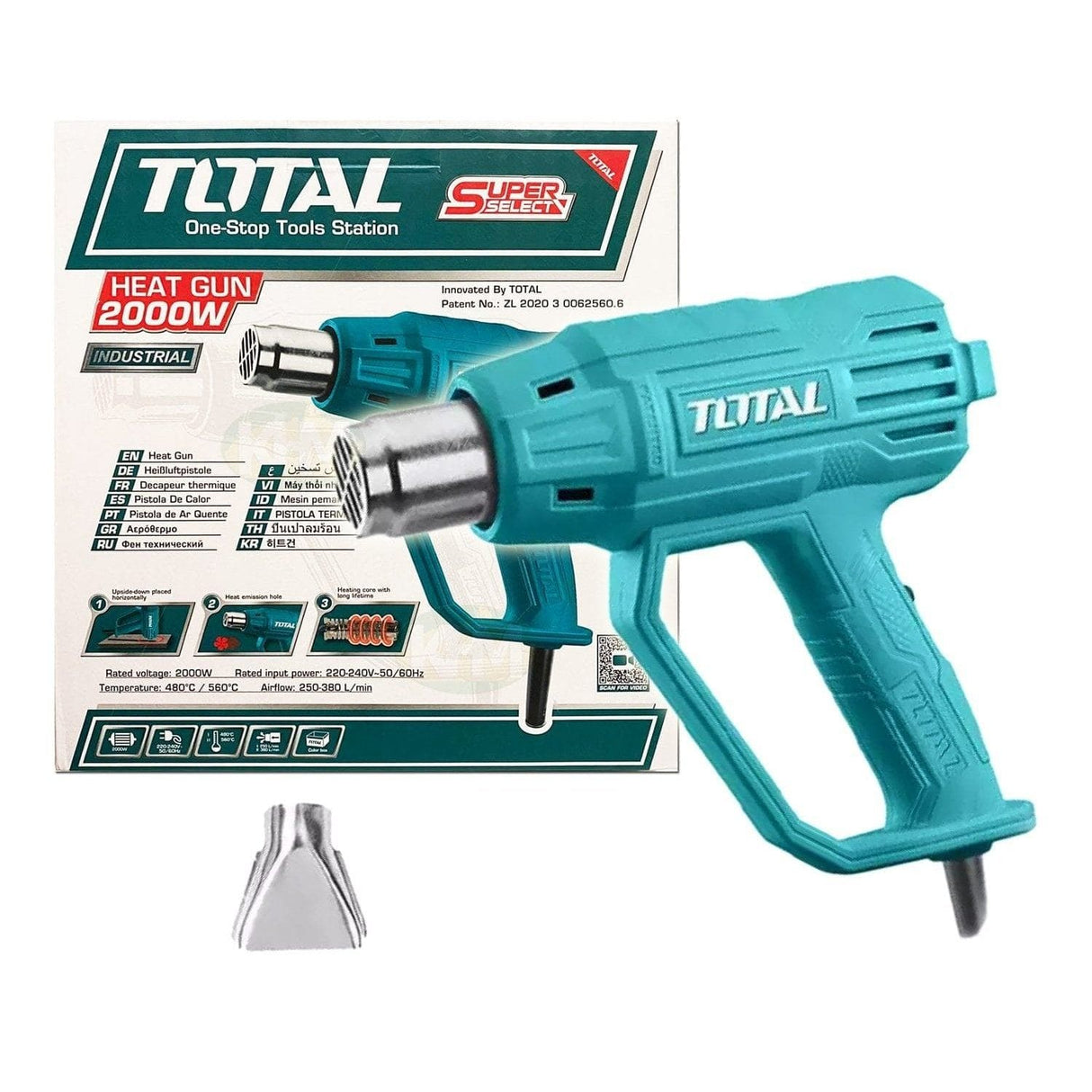 Total Heat Gun Total Heat Gun 2000W - TB200365