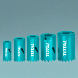 Total Hole Saws & Cores Total Hole Saw 7 Pieces Set -  TACSH1071