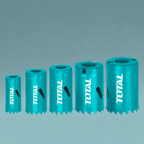 Total Hole Saws & Cores Total Hole Saw 7 Pieces Set -  TACSH1071