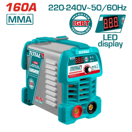 Total Welding Machine & Accessories Total Inverter MMA Welding Machine 160A - TW216049