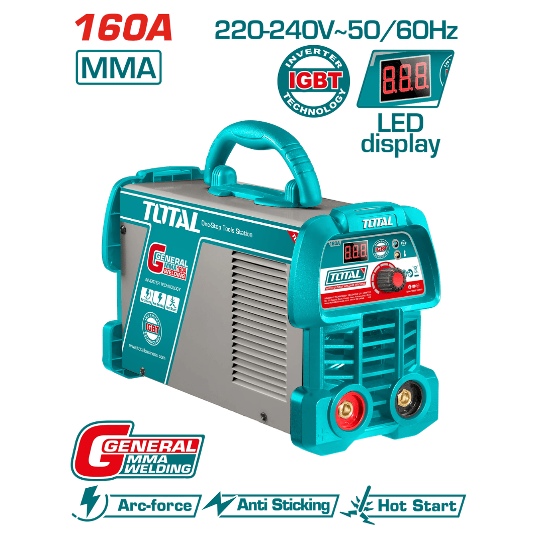 Total Welding Machine & Accessories Total Inverter MMA Welding Machine 78V 160A - TW216059