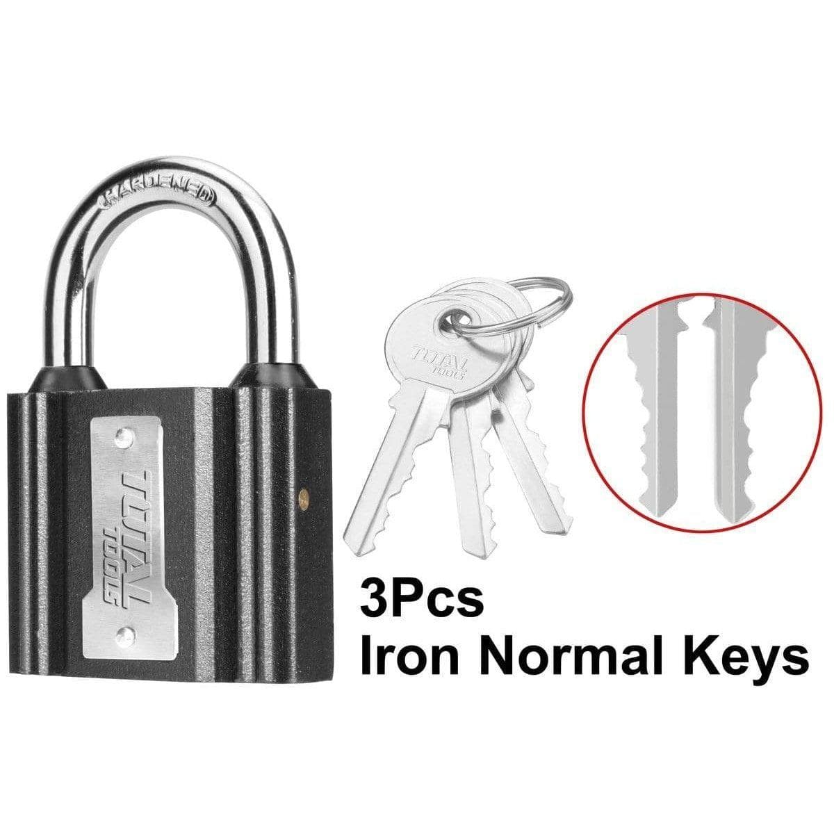 Total Padlocks & Accessories Total Iron Padlock