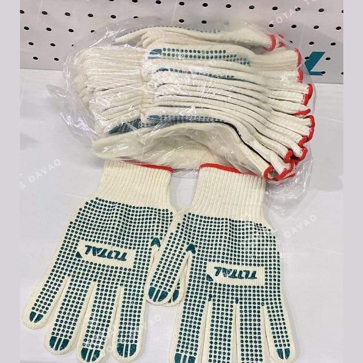 Total Work Gloves Total Knitted & PVC dots Gloves - TSP11102