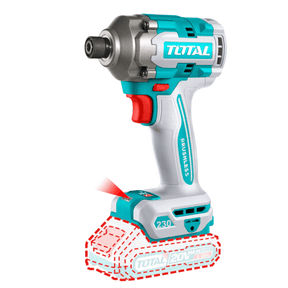 Total Drill Total Lithium-Ion 20V Brushless Cordless Impact Driver With Battery And Charger - TIRLI2023