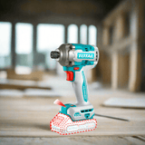 Total Drill Total Lithium-Ion 20V Brushless Cordless Impact Driver With Battery And Charger - TIRLI2023
