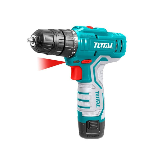 Total Drill Total Lithium-Ion Cordless Drill with Two 12V Batteries - TDLI12325