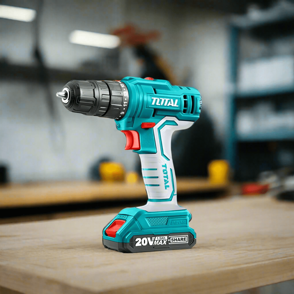 Total Drill Total Lithium-Ion Cordless Hammer Impact Drill 20V - TIDLI20668
