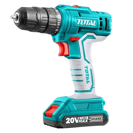 Total Drill Total Lithium-Ion Cordless Hammer Impact Drill 20V - TIDLI20668