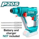 Total Drill Total Lithium-ion Cordless Rotary Hammer 20V - TRHLI1601