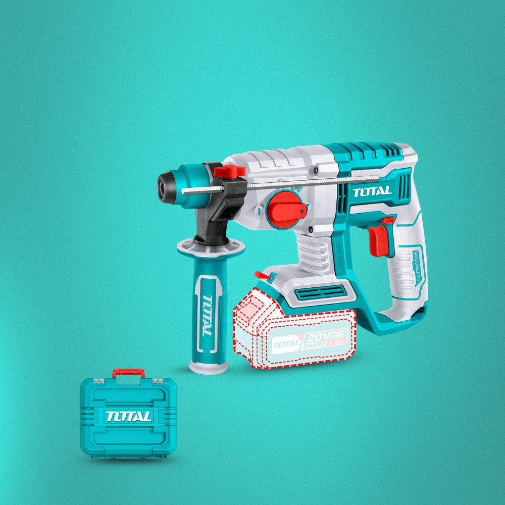Total Drill Total Lithium-Ion Cordless Rotary Hammer - TRHLI202081