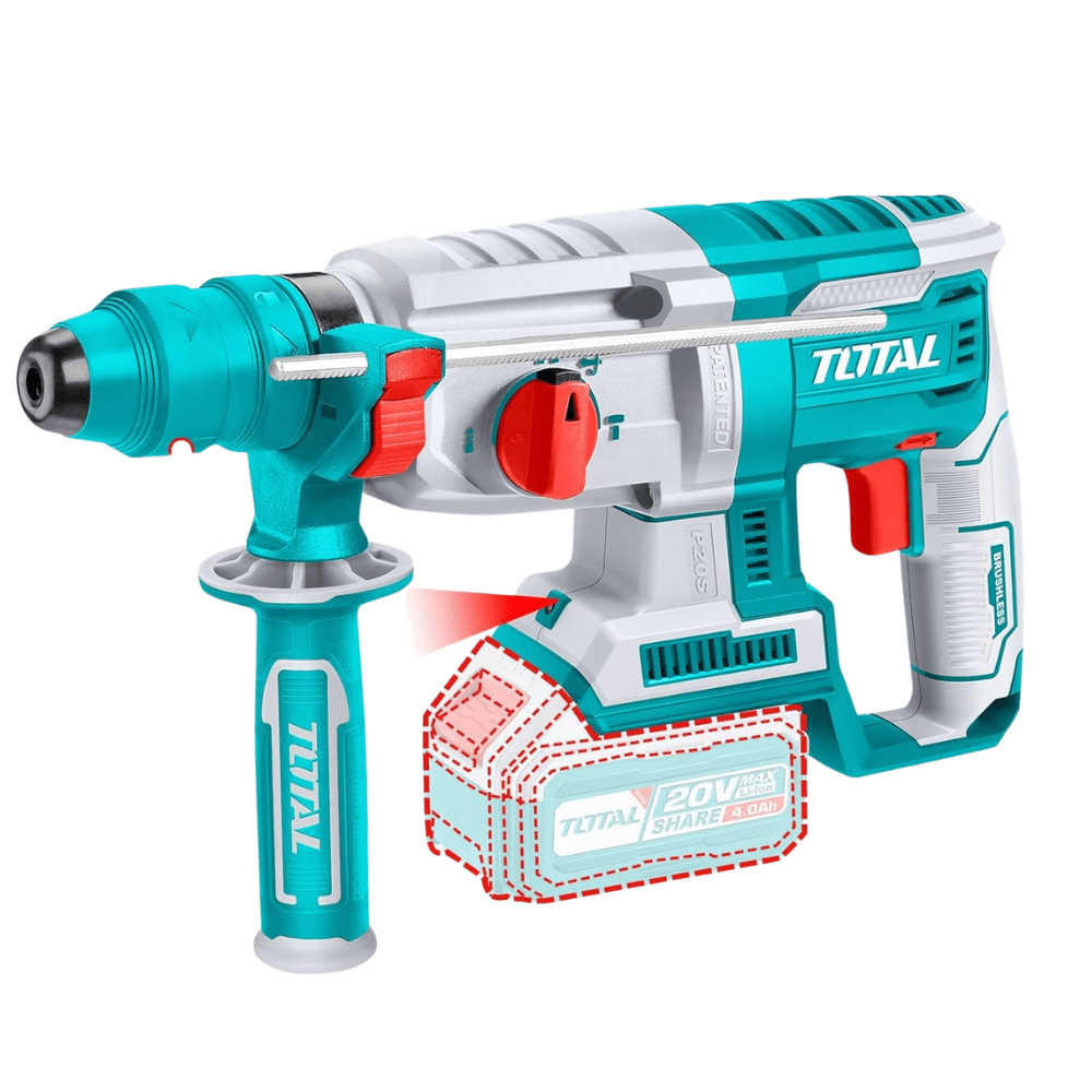 Buy Total Lithium-Ion Cordless Rotary Hammer - TRHLI202289 | Shop Power Tools Online | Supply Master | Accra, Ghana