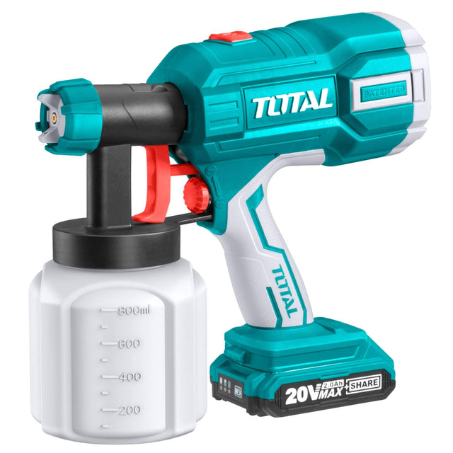 Total Spray Gun Total Lithium-Ion Cordless Spray Gun - TSGLI2003