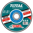 Total Grinding & Cutting Wheels Total Metal Grinding Disc Φ - 230 X 6mm - TAC2232301