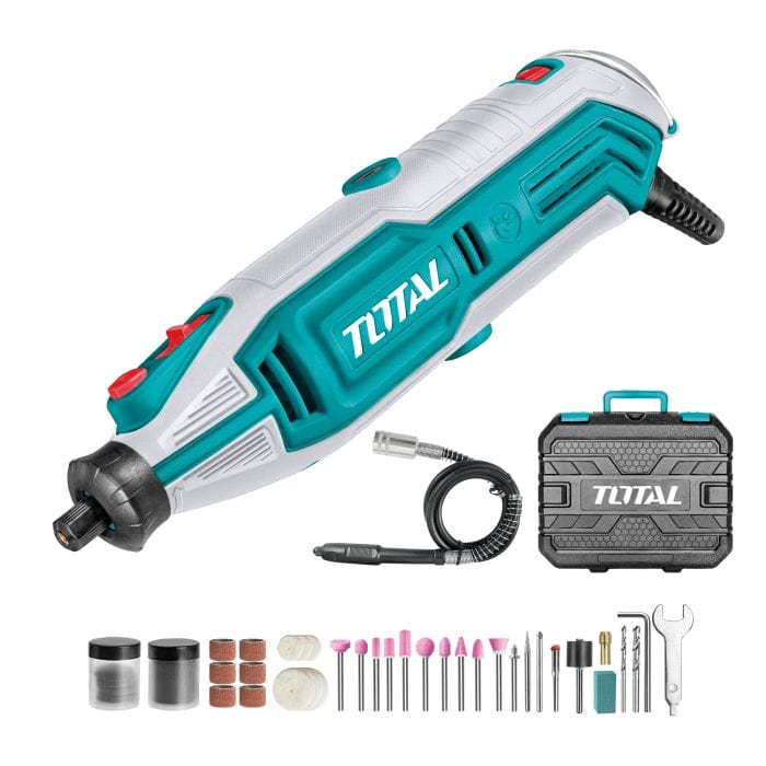 Total Rotary & Oscillating Tool Total Mini Die Grinder 130W - TG513326