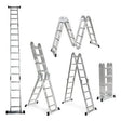 Total Ladder Total Multi-Purpose Aluminum Ladder 4x4 - THLAD04441