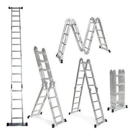 Total Ladder Total Multi-Purpose Aluminum Ladder 4x4 - THLAD04441