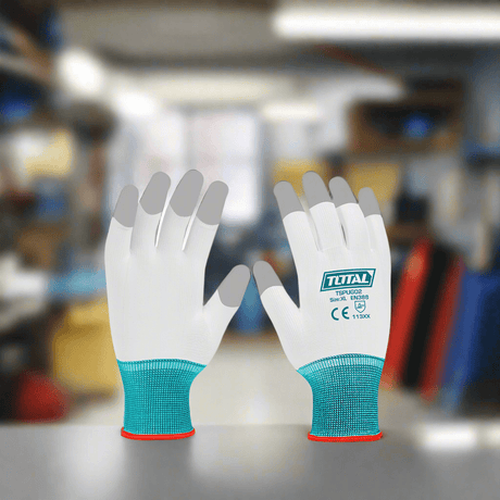 Total Work Gloves Total PU Coated Gloves XL 12 Pairs - TSPUG02