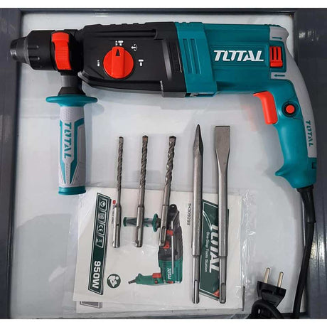 Total Drill Total Rotary Hammer With SDS Plus Chuck System 950W - TH309288