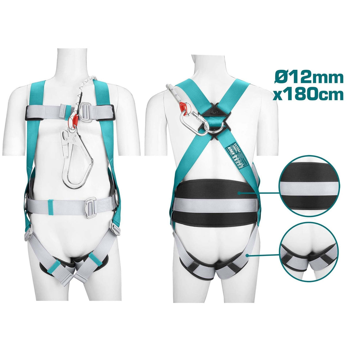 Total Specialty Safety Equipment Total Safety Harness Belt - THSH501806