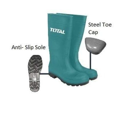 Total Boots & Footwear Total Safety Wellington Boots - TSP302SB