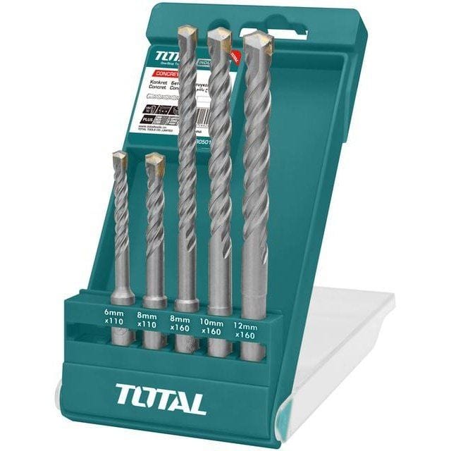 Total Drill Bits Total SDS Plus Hammer Drill Bit Set - TAC190501