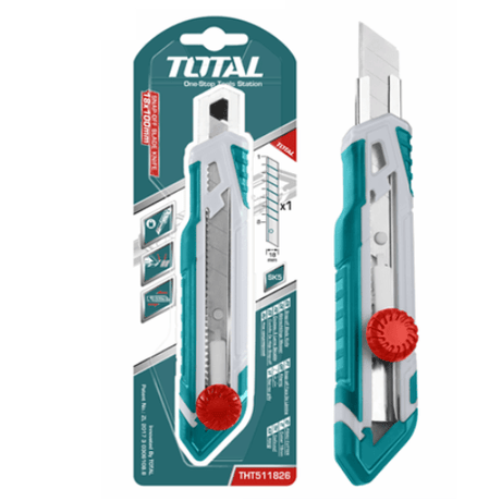 Total Multi Tools & Knives Total Snap-Off Knife 18 x 100mm - THT511826