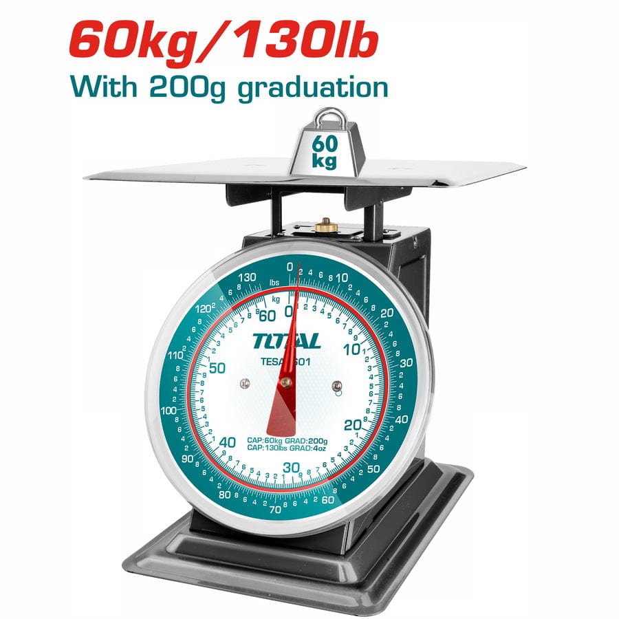 Total Digital Meter Total Spring Scale 60Kg - TESA5601