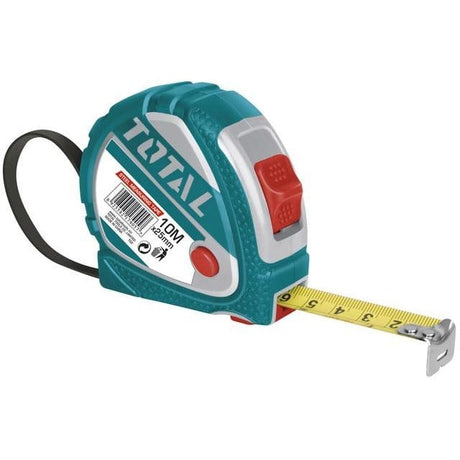 Total Tape Measure Total Steel Measuring Tape 10m X 25mm - TMT126101M