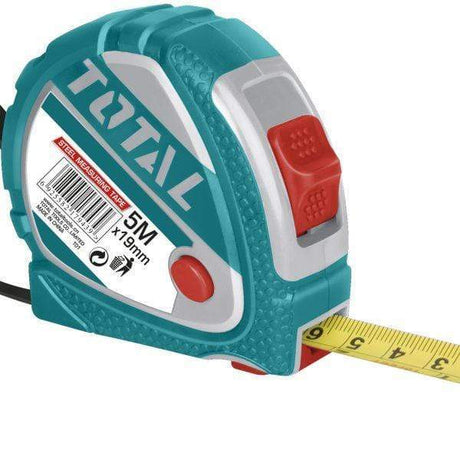 Total Tape Measure Total Steel Measuring Tape 5m x 19mm - TMT126051M