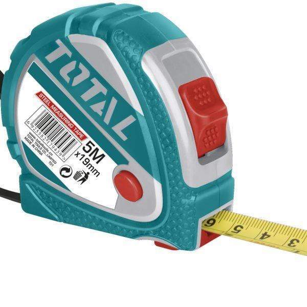 Total Tape Measure Total Steel Measuring Tape 5m x 19mm - TMT126051M