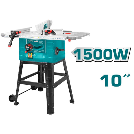 Total Bench & Stationary Tool Total Table Saw 1500W 254mm - TS5152542