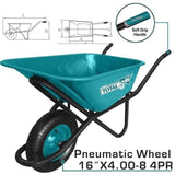 Total Gardening Tool Total Wheelbarrow - THTWB84018G